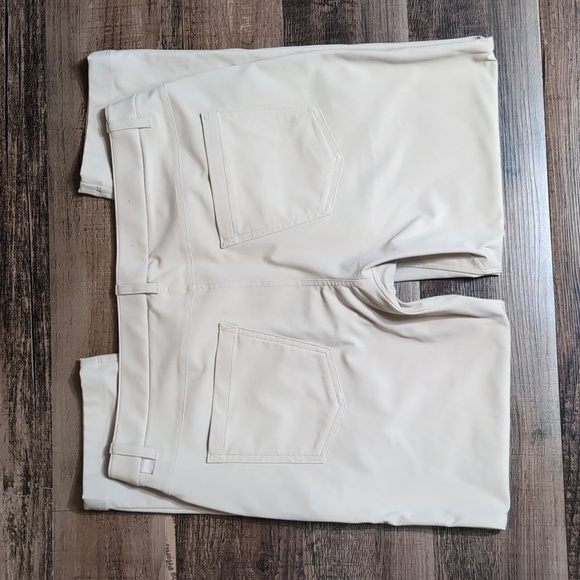 Lululemon ABC Classic-Fit 5 Pocket Pant *Warpstreme Size 35x28 Light Khaki Tan - Picture 7 of 11